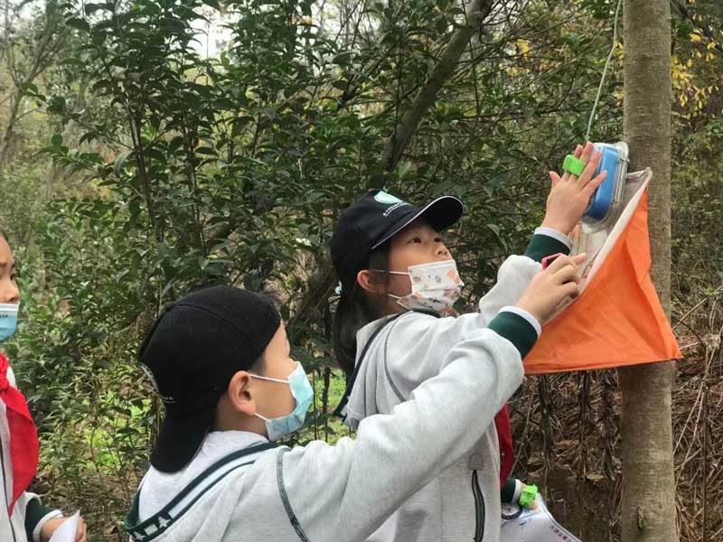 南师附小江宁分校定向越野活动